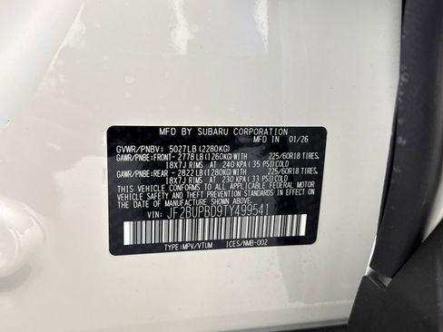 New 2026 Subaru Outback Premium image 28