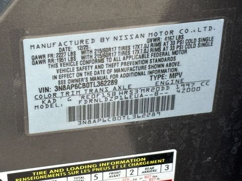 Used 2026 Nissan Kicks SV w/ Cold Weather Package AWD/4WD image 17