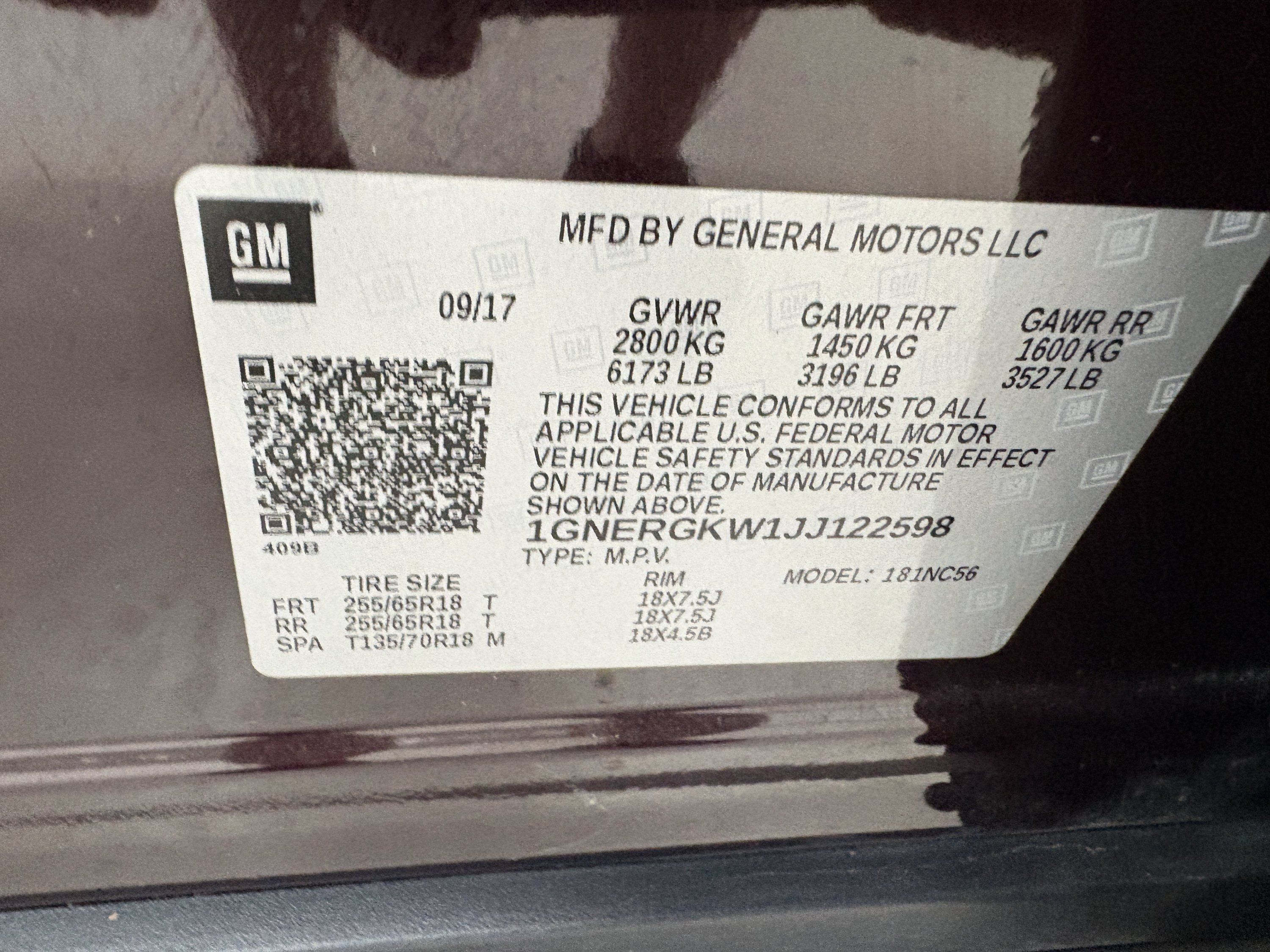 Used 2018 Chevrolet Traverse LT FWD image 36
