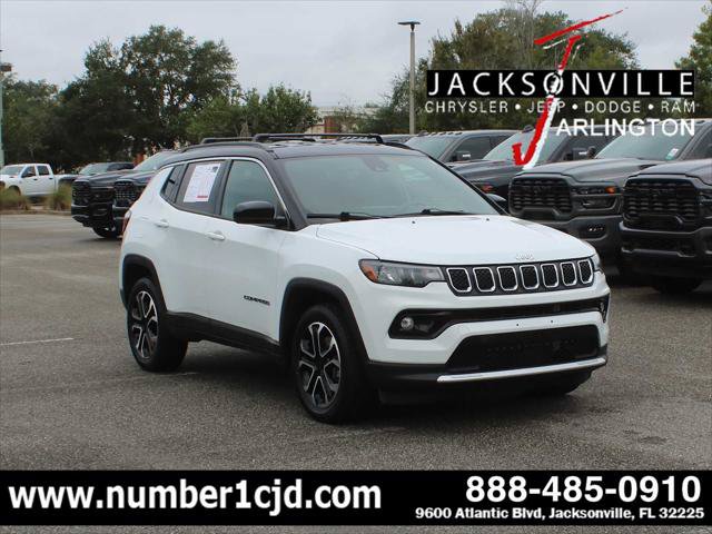 Certified 2023 Jeep Compass Limited AWD/4WD image 1
