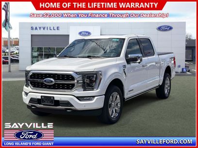 Certified 2023 Ford F150 Platinum w/ Equipment Group 701A High