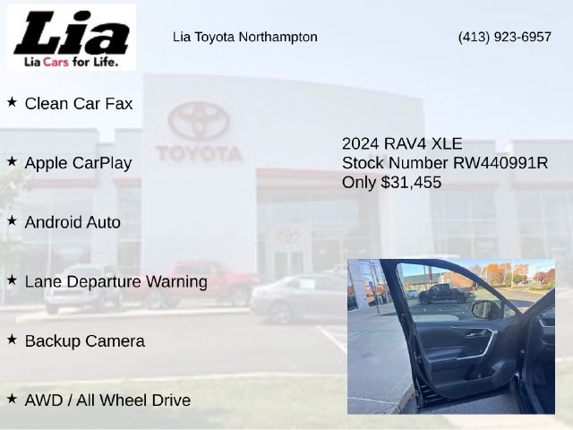 Used 2024 Toyota RAV4 XLE AWD/4WD image 7