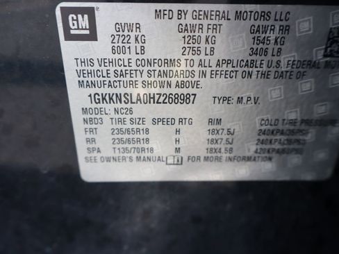 Used 2017 GMC Acadia SLE AWD/4WD image 4