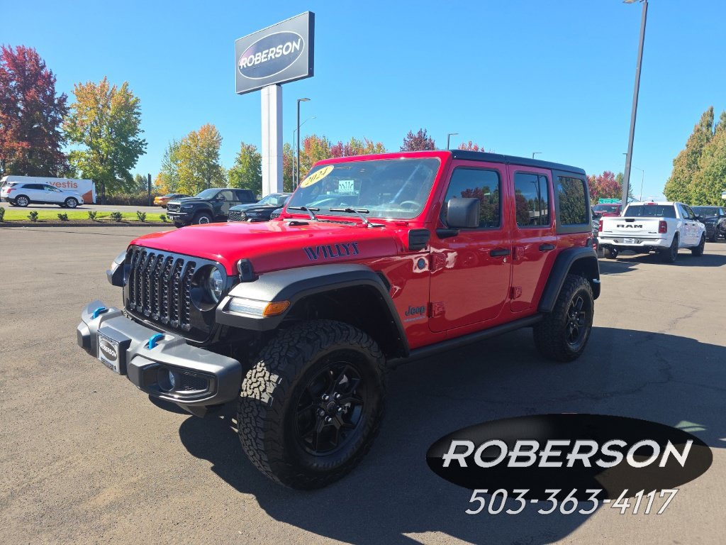 Used 2024 Jeep Wrangler Unlimited AWD/4WD image 1