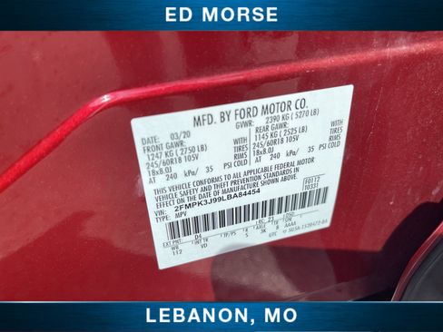 Used 2020 Ford Edge SEL w/ Convenience Package FWD image 32