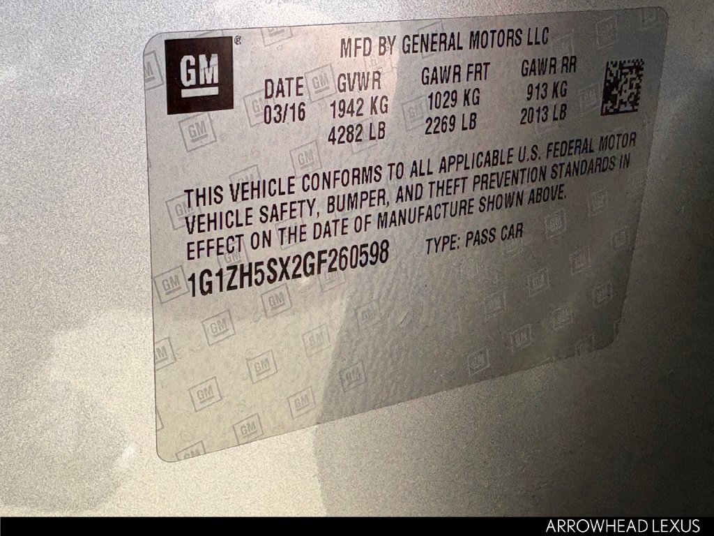 Used 2016 Chevrolet Malibu Premier w/ Driver Confidence Package II FWD image 31