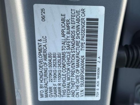 Certified 2025 Acura TLX SH-AWD w/ A-SPEC Pkg image 25