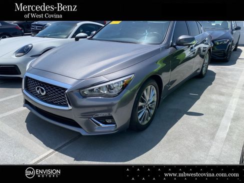 Used 2023 INFINITI Q50 Luxe w/ Cargo Package RWD image 1