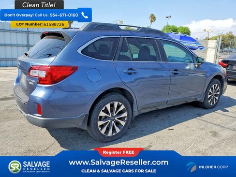Used 2015 Subaru Outback 2.5i Limited w/ Popular Package #4 AWD/4WD image 4