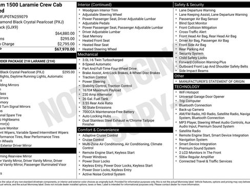 Used 2026 RAM 1500 Laramie AWD/4WD image 26