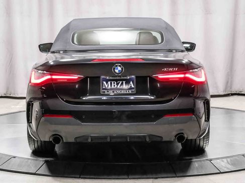 Used 2022 BMW 430i Convertible w/ M Sport Package RWD image 3