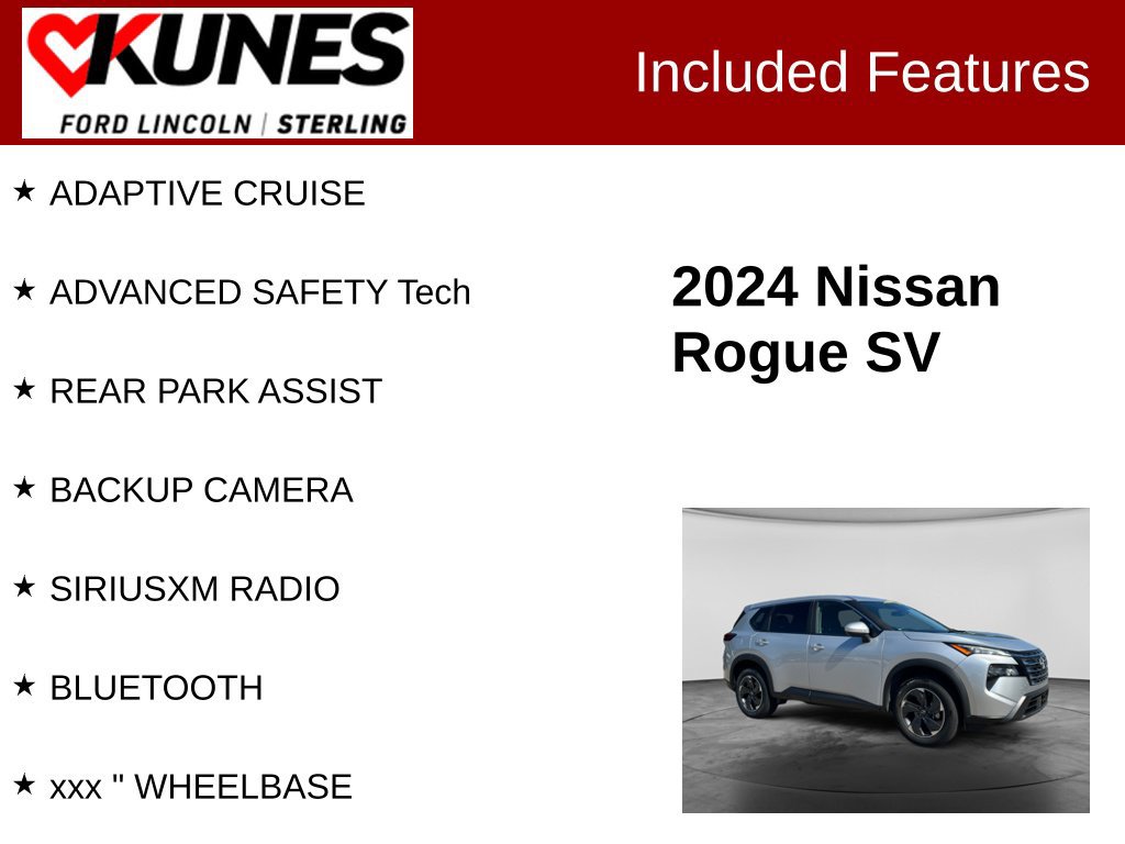 Used 2024 Nissan Rogue SV FWD image 2