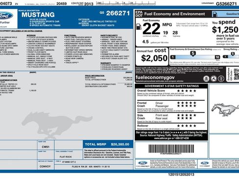 Used 2016 Ford Mustang Coupe RWD image 9