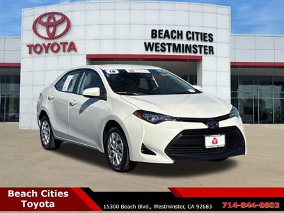 Certified 2018 Toyota Corolla LE w/ Carpet Mat Package (TMS)