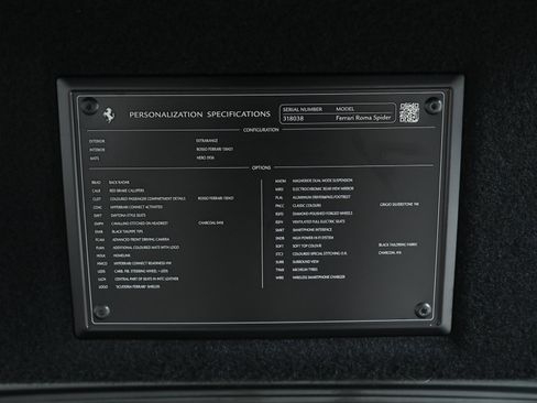 Certified 2025 Ferrari Roma Spider image 37