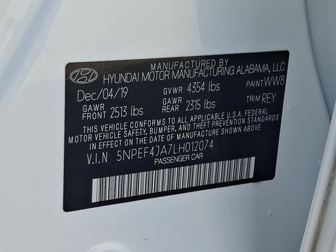 Used 2020 Hyundai Sonata SEL w/ Premium Package image 28