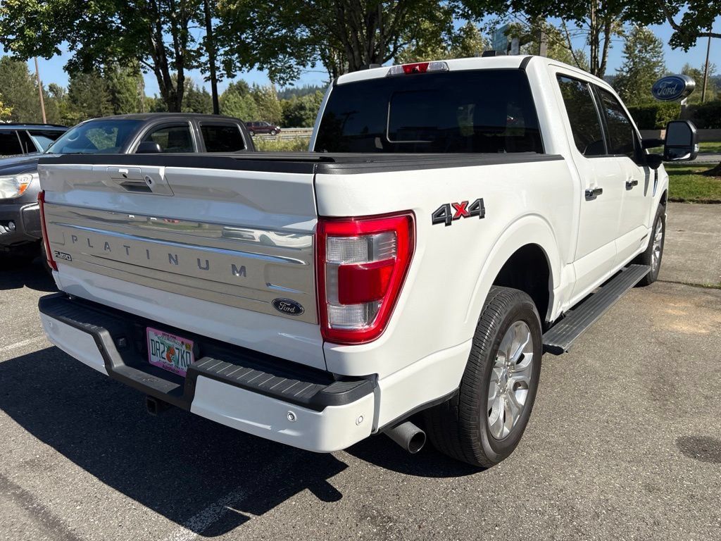Used 2021 Ford F150 Platinum w/ Equipment Group 701A High AWD/4WD image 4
