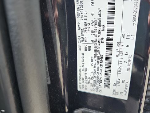 Used 2019 Ford F150 XLT w/ Equipment Group 302A Luxury image 24