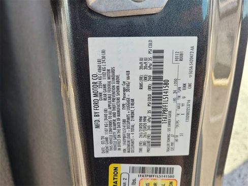 Used 2020 Ford Mustang GT Premium w/ Equipment Group 401A image 21