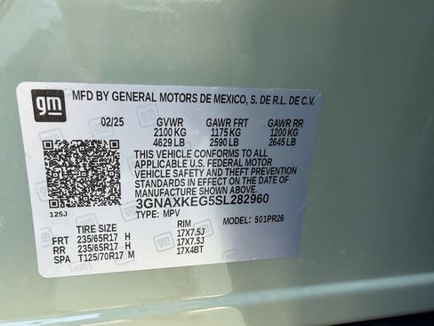 Used 2025 Chevrolet Equinox ACTIV w/ Safety and Technology Package FWD image 28