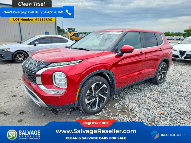 Used 2022 Mitsubishi Outlander SE AWD/4WD image 1