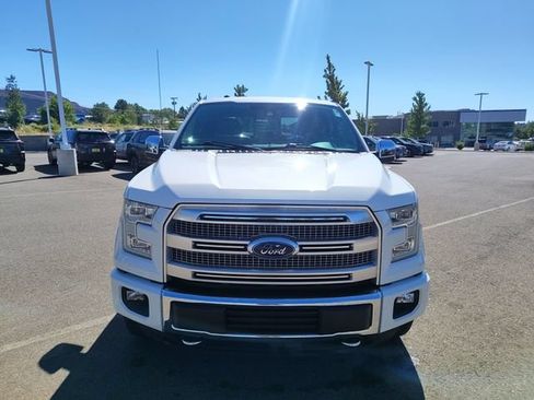 Used 2015 Ford F150 Platinum w/ Trailer Tow Package AWD/4WD image 8
