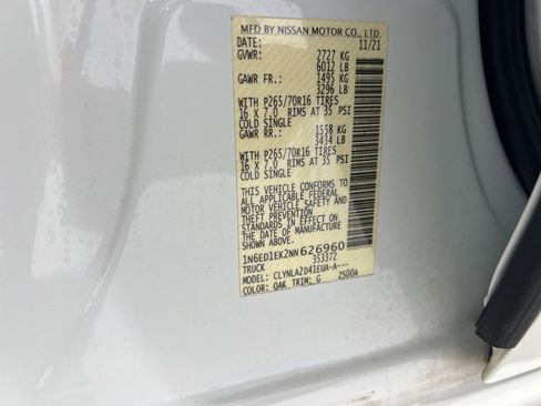 Used 2022 Nissan Frontier S w/ Technology Package image 30