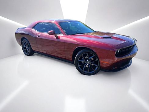 Used 2022 Dodge Challenger SXT w/ Blacktop Package RWD image 2