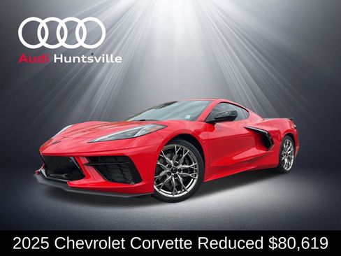 Used 2025 Chevrolet Corvette Stingray Premium Cpe w/ Z51 Performance Package RWD image 1