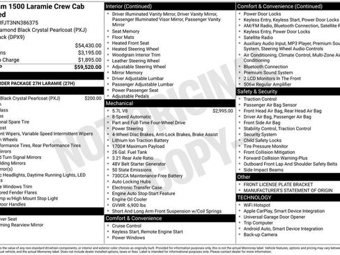 Used 2022 RAM 1500 Laramie image 37