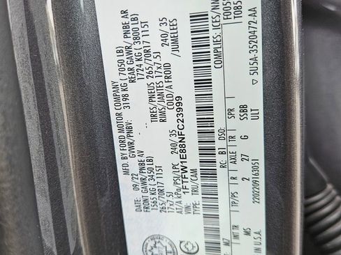 Used 2022 Ford F150 XLT AWD/4WD image 28