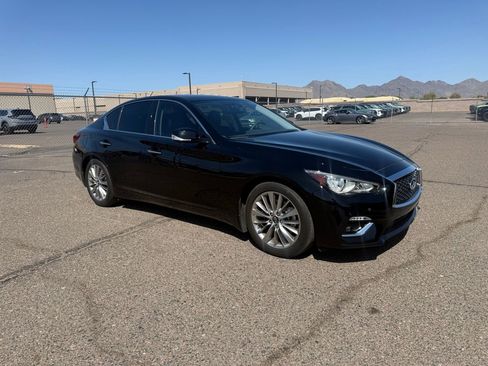 Certified 2023 INFINITI Q50 Luxe w/ Cargo Package image 3