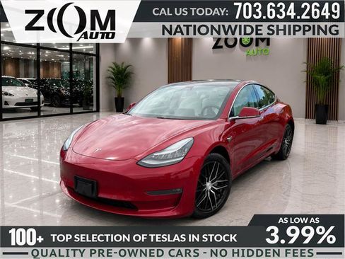 Used 2018 Tesla Model 3 Long Range AWD/4WD image 1