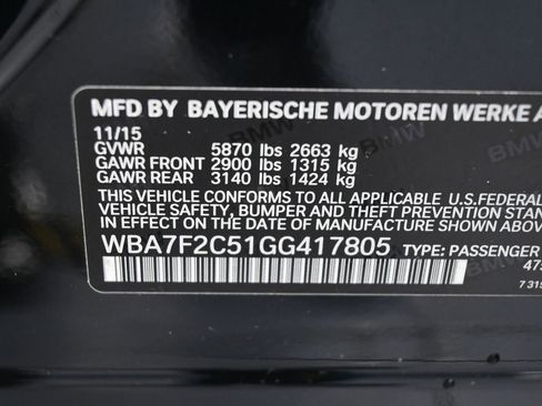 Used 2016 BMW 750i xDrive image 18