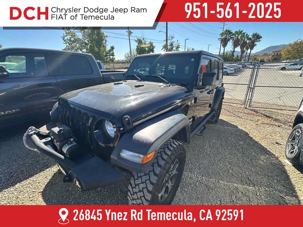 Used 2018 Jeep Wrangler Unlimited Sport S AWD/4WD image 1