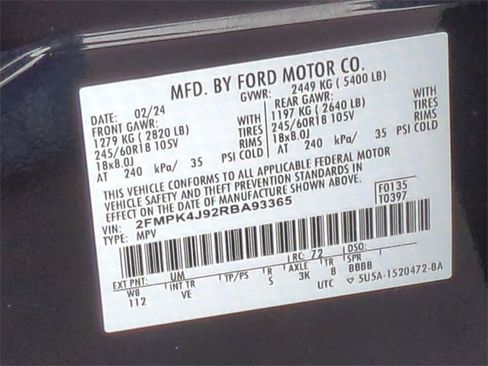 Used 2024 Ford Edge SEL image 38