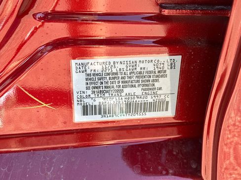 New 2026 Nissan Sentra SV w/ Floor Mat Package image 29