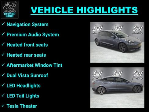 Used 2023 Tesla Model 3 Long Range AWD/4WD image 3