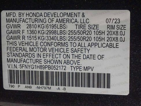 Used 2023 Honda Pilot Elite image 33