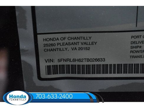 New 2026 Honda Odyssey EX-L image 39