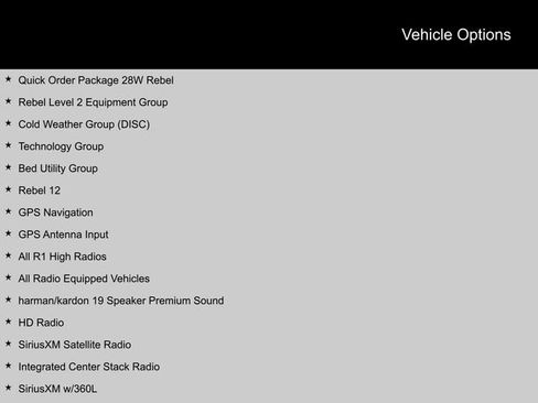 Used 2022 RAM 1500 Rebel w/ Rebel Level 2 Equipment Group AWD/4WD image 2