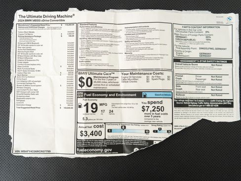 Used 2024 BMW M850i xDrive Convertible w/ Driving Assistance Package AWD/4WD image 49