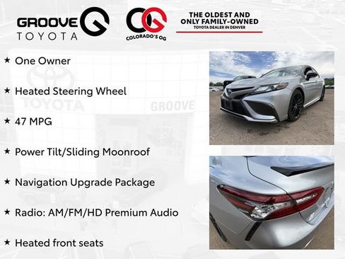 Used 2021 Toyota Camry XSE w/ Navigation Upgrade Package FWD image 4