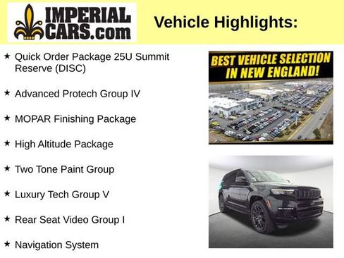 Used 2024 Jeep Grand Cherokee L Summit AWD/4WD image 3