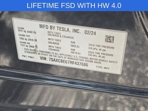 Used 2024 Tesla Model X Plaid AWD/4WD image 26