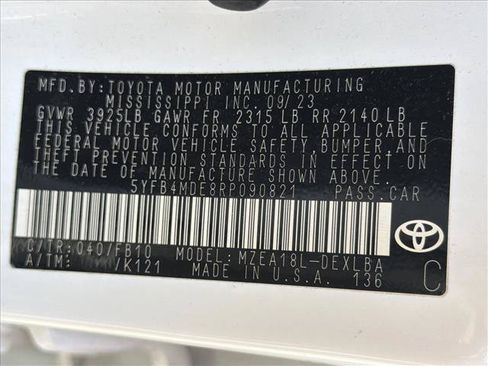 Used 2024 Toyota Corolla LE FWD image 24
