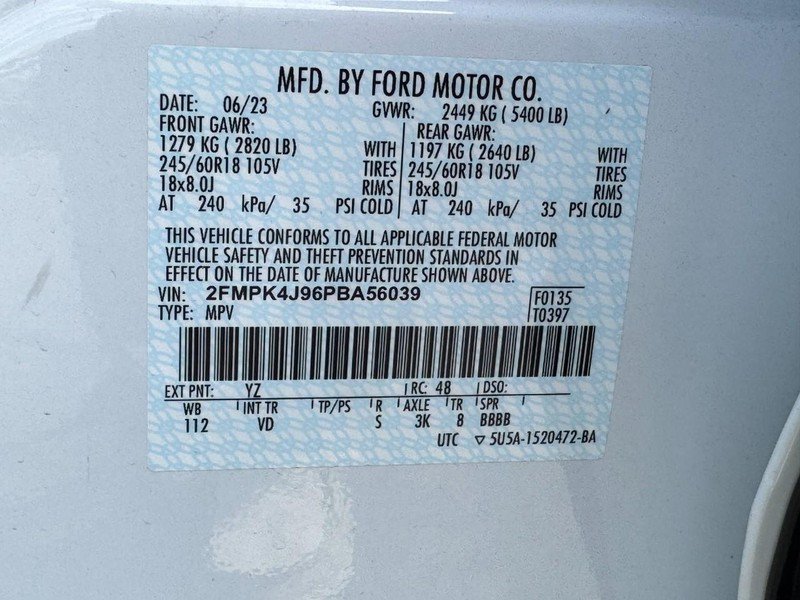 Used 2023 Ford Edge SEL AWD/4WD image 24
