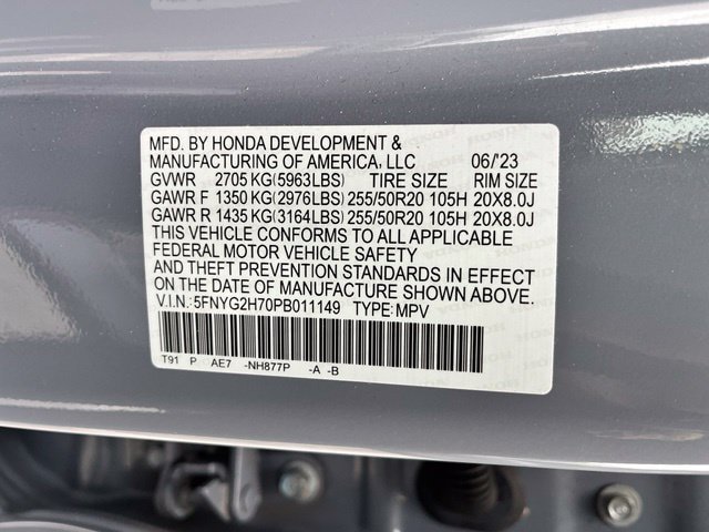 Used 2023 Honda Pilot Touring image 11