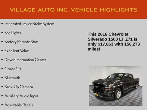 Used 2016 Chevrolet Silverado 1500 LT w/ All Star Edition image 14