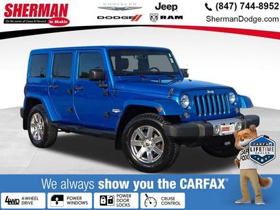 Used 2015 Jeep Wrangler Unlimited Sahara